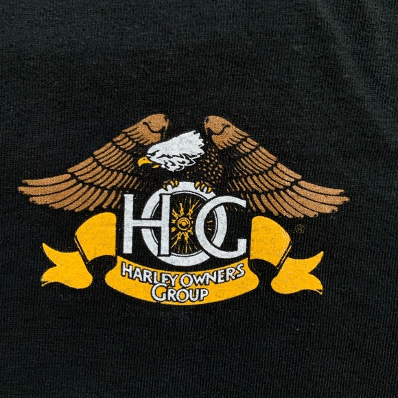 Vintage Harley Davidson HOG T-Shirt - Picture 4 of 6
